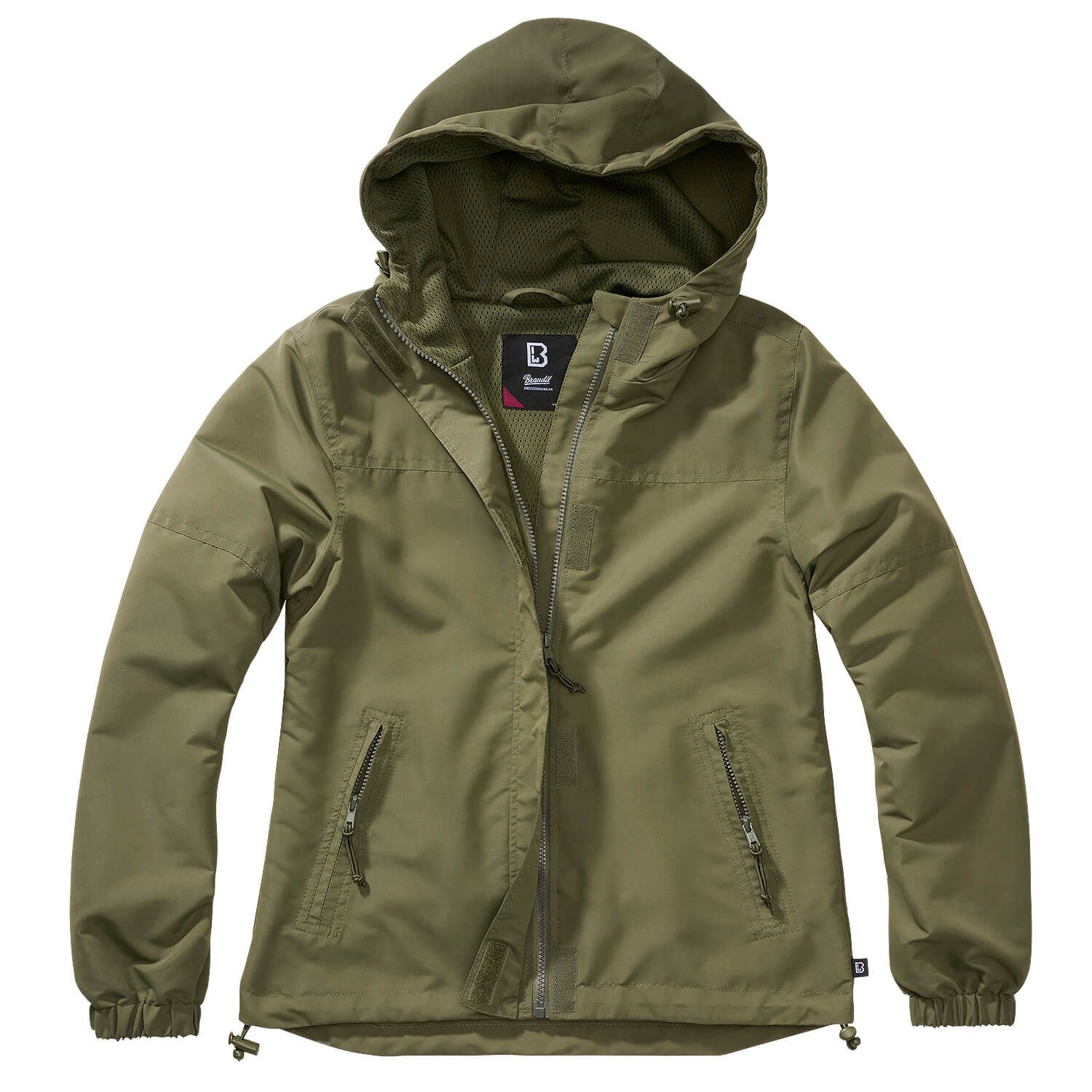 Ladies Summer Windbreaker Frontzip