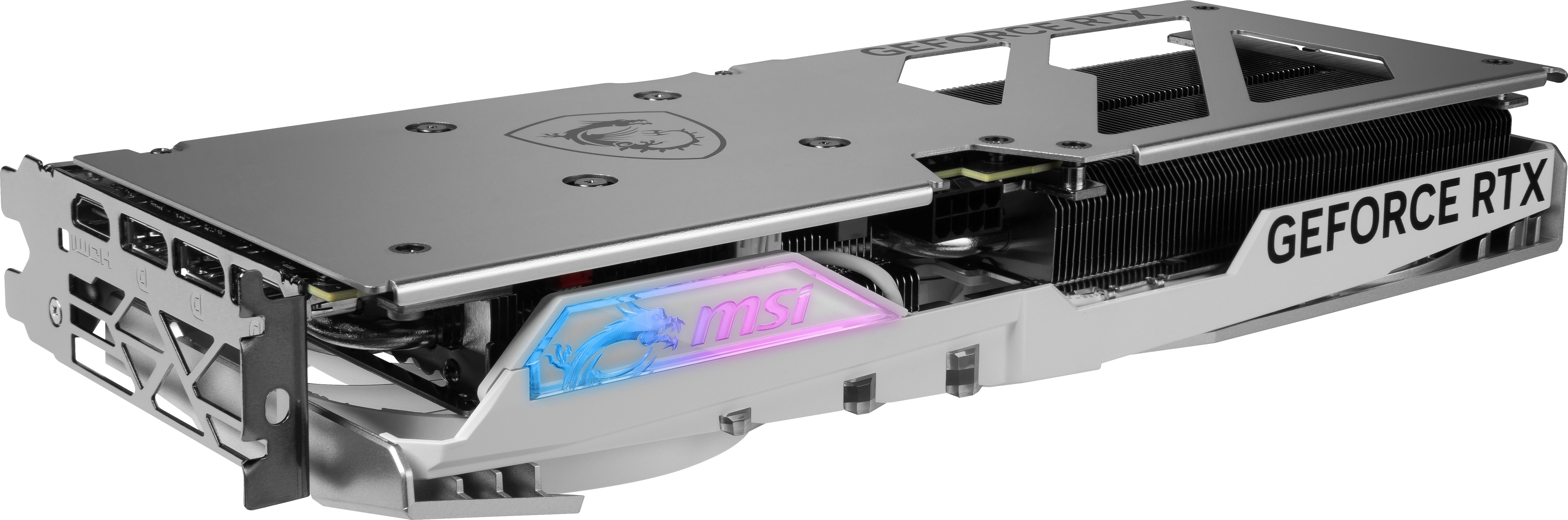 MSI RTX 4060 Ti GAMING X SLIM WHITE 16G Grafikkarte (16 GB, GDDR6)