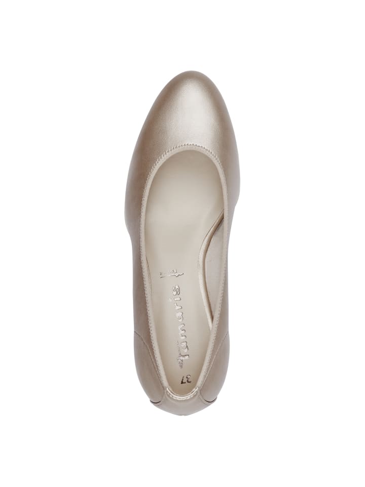 Tamaris Keilpumps in LIGHT GOLD günstig kaufen