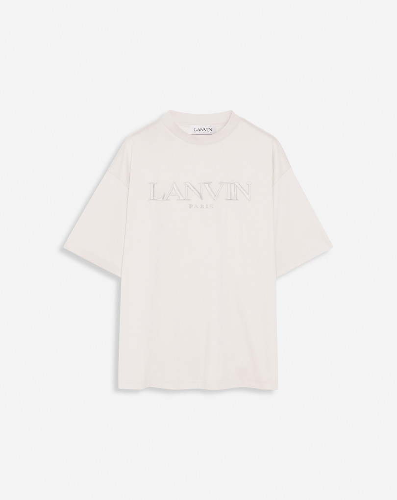 T-SHIRT OVERSIZE BRODÉ LANVIN PARIS