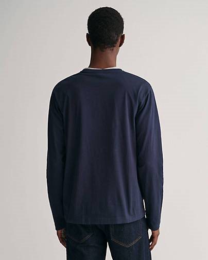 GANT Herren Langarmshirt SHIELD