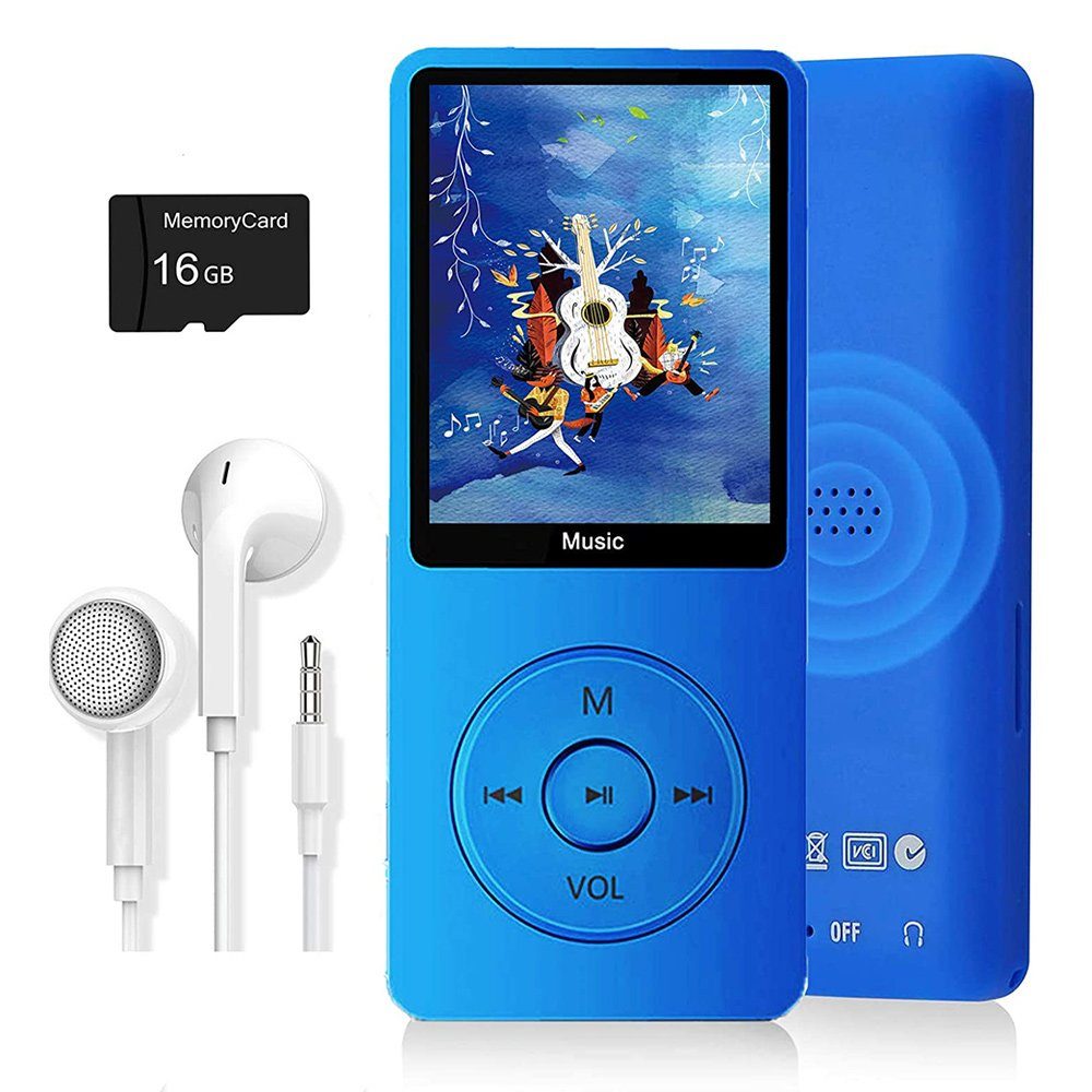FeelGlad mit Lautsprechern FM-Radio MP3-Player (integrierte Lautsprecher)