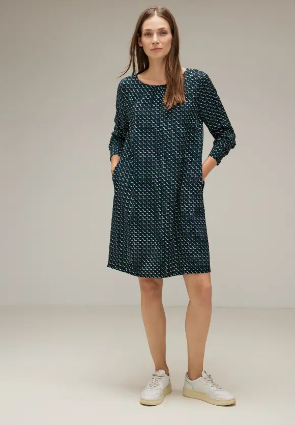 Street One Viskosekleid mit Muster