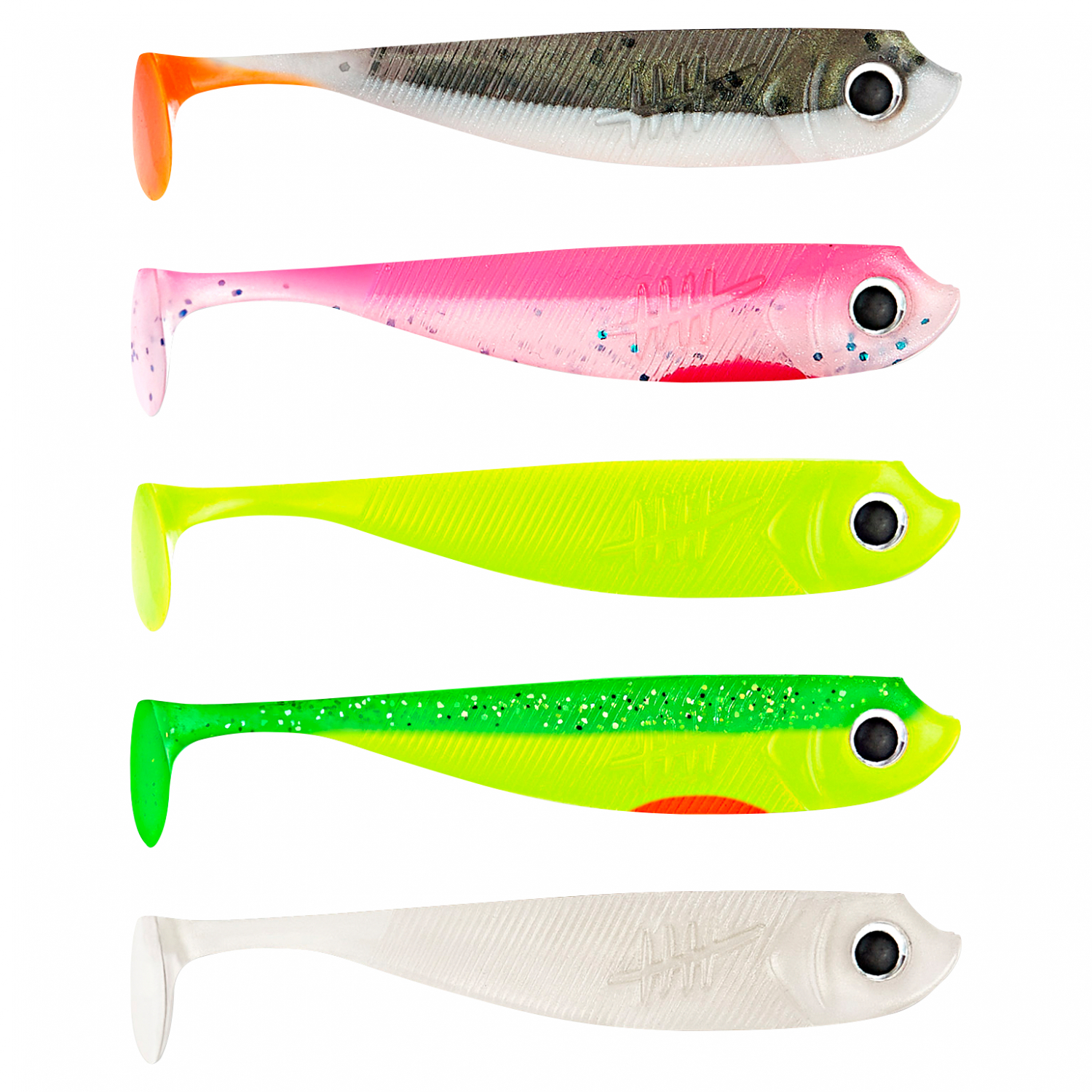 Lieblingsköder Gummifisch Barschköder (6 cm, Ultimate Collection trübes Wasser)