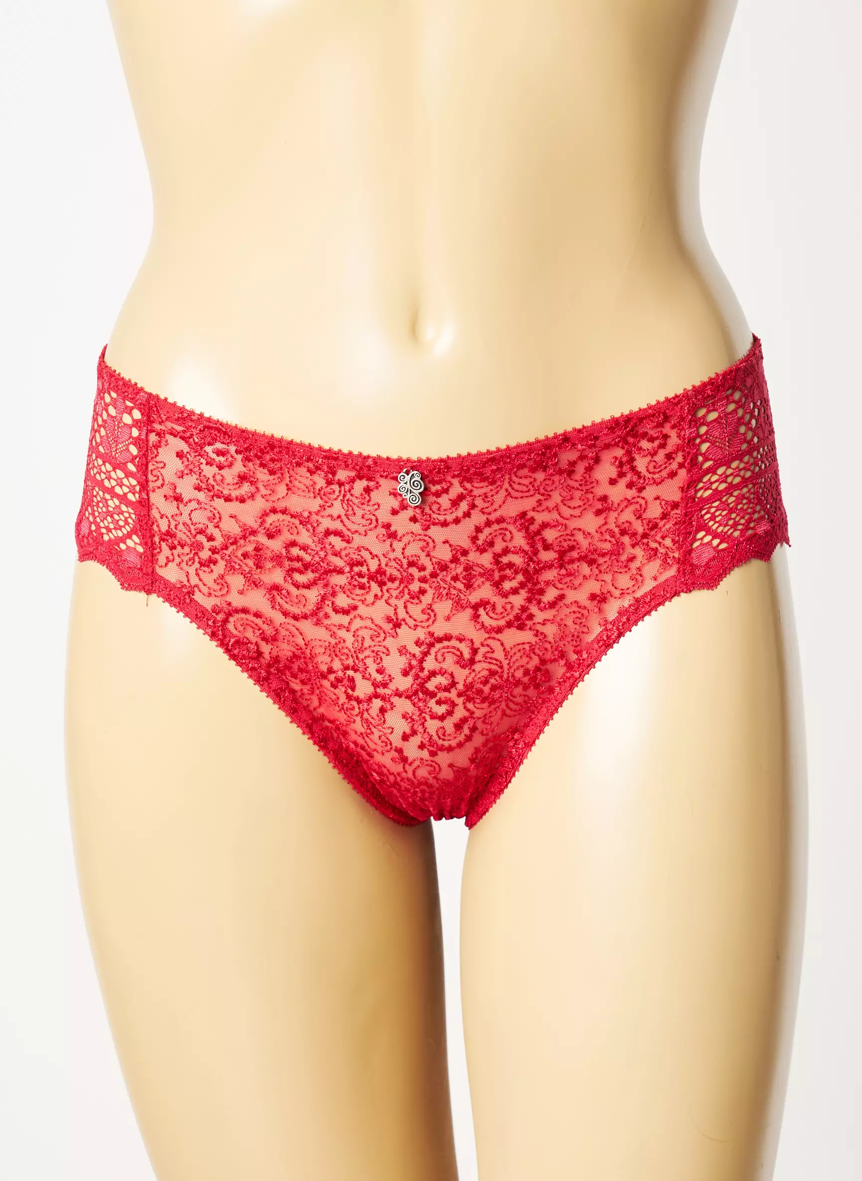 Empreinte Culottes Femme couleur rouge