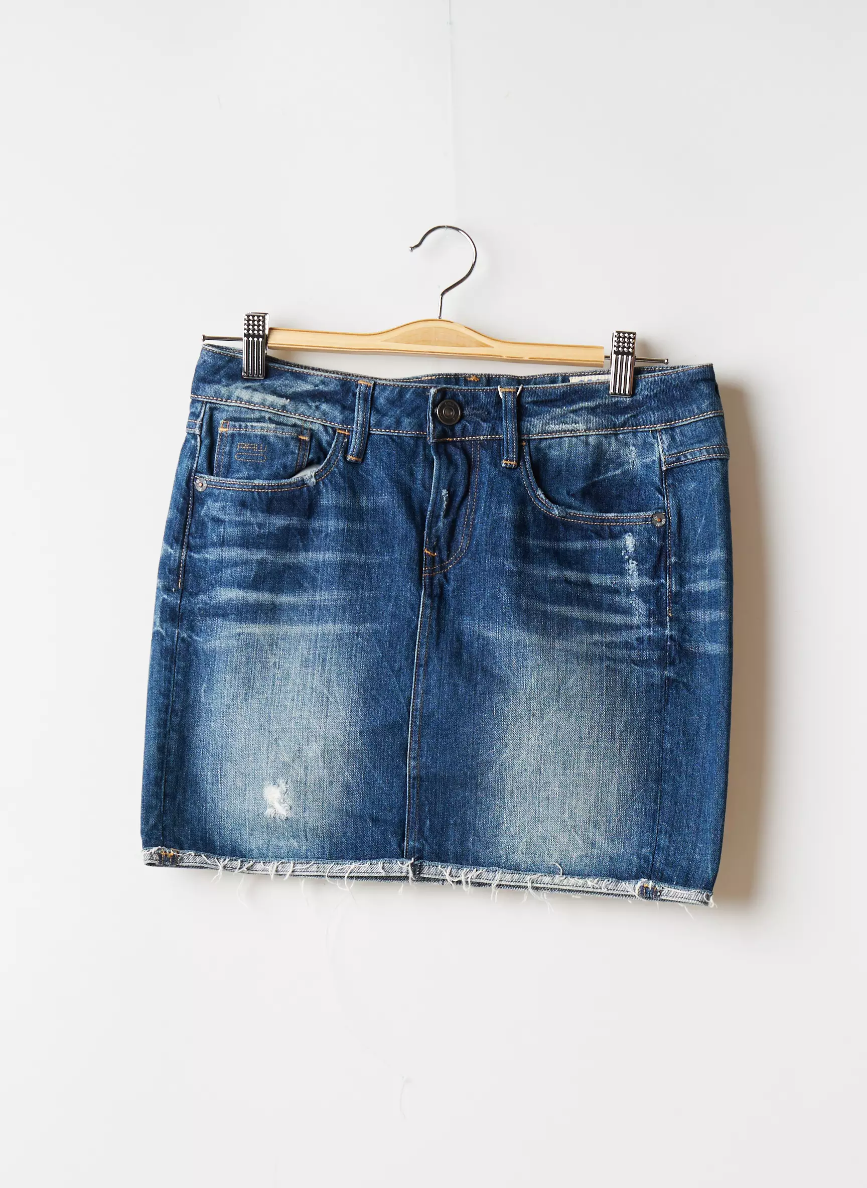 G Star Mini Jupe Femme couleur bleu