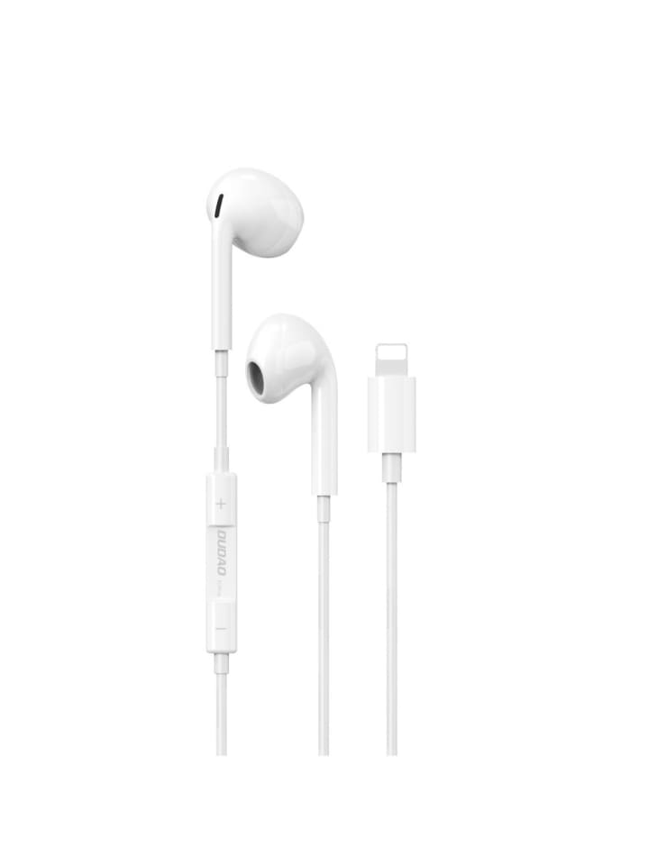 COFI 1453 Dudao X14PROL-W1 In-Ear-Kopfhörer mit iPhone Anschluss weiß in weiß günstig kaufen onesize