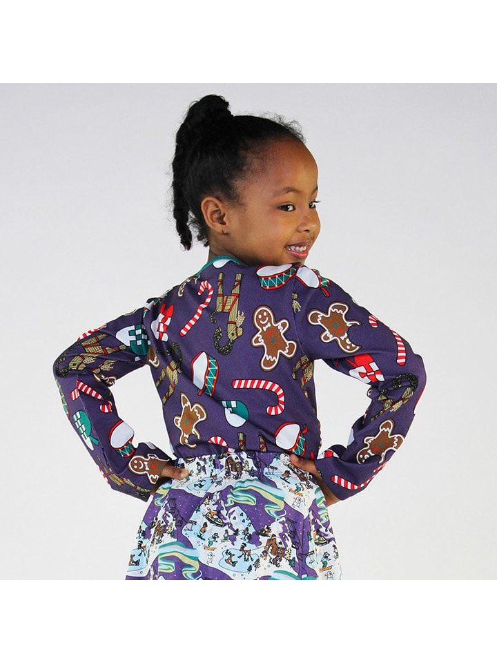 Småfolk Longsleeve in Violett/ Bunt günstig kaufen