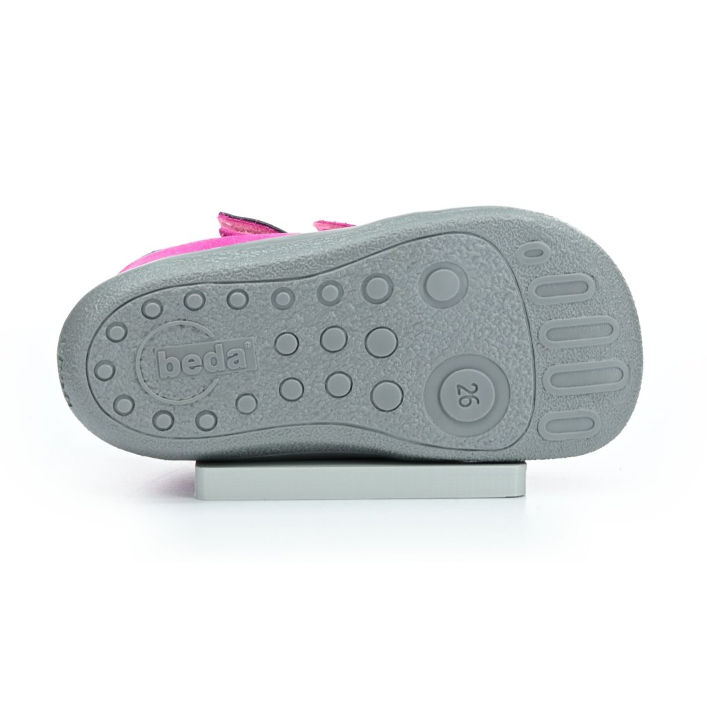 Beda Janette mit Membran (BF 0001/W/M/TS) rosa Barfuß-Stiefeletten