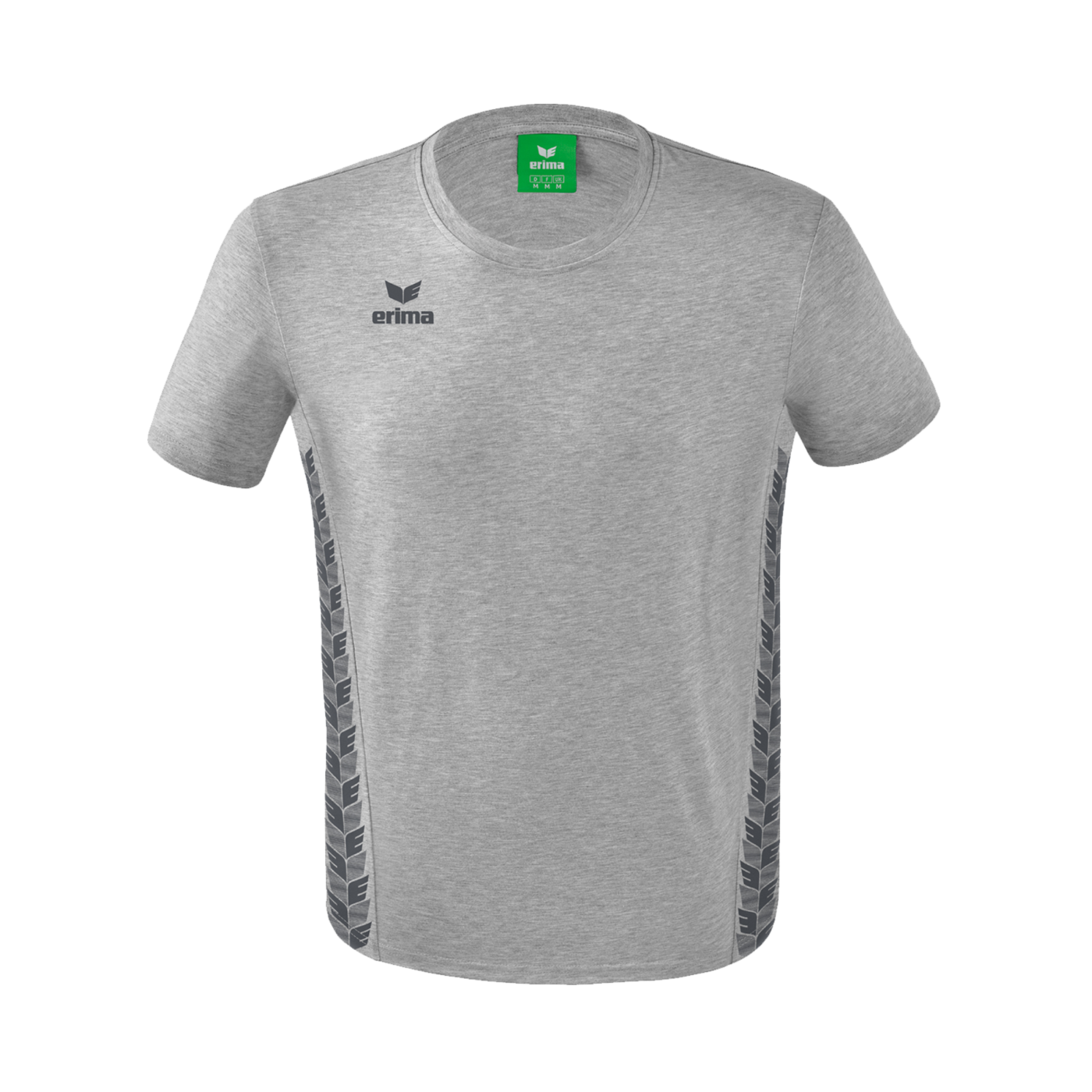 Erima Team Essential T-Shirt Hellgrau Grau