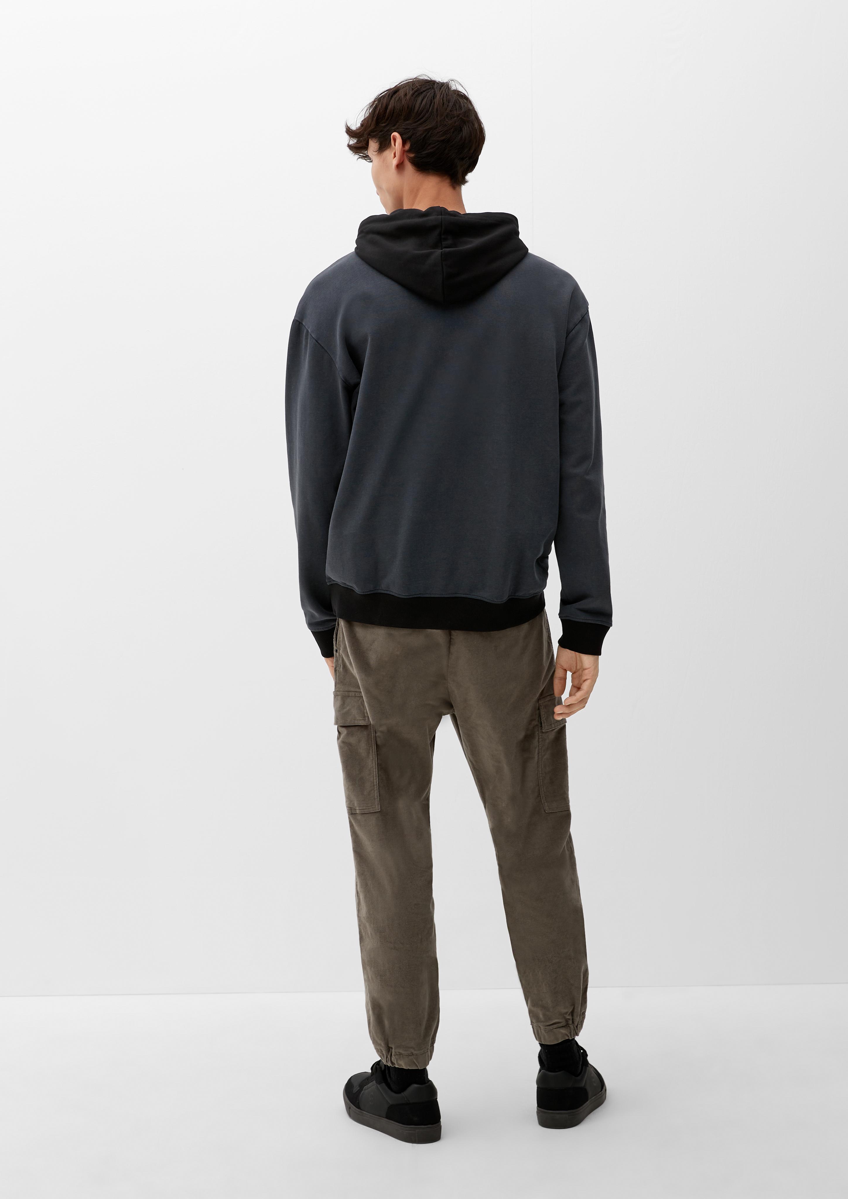 Sweatshirt im Used Look  2120421-98D0