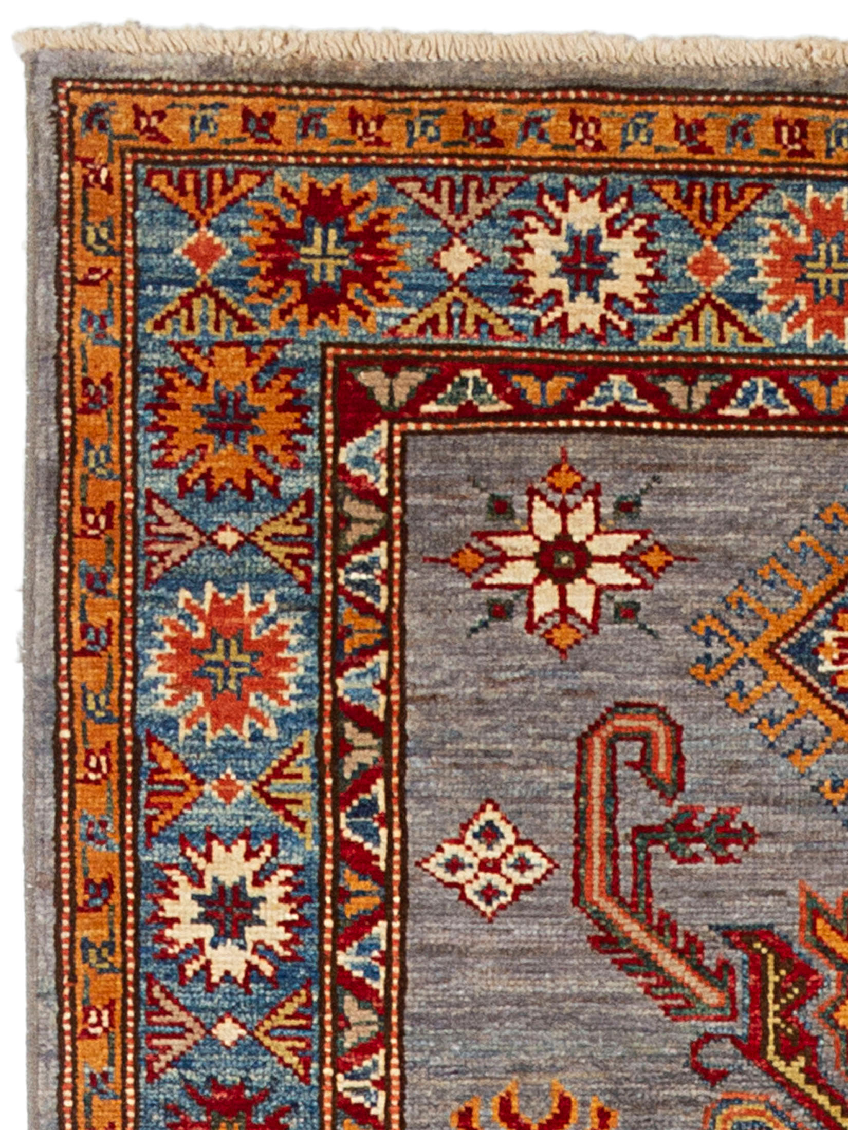 Kazak Ghazni ca. 150 x 224 cm, Unikat / Einzelstück
