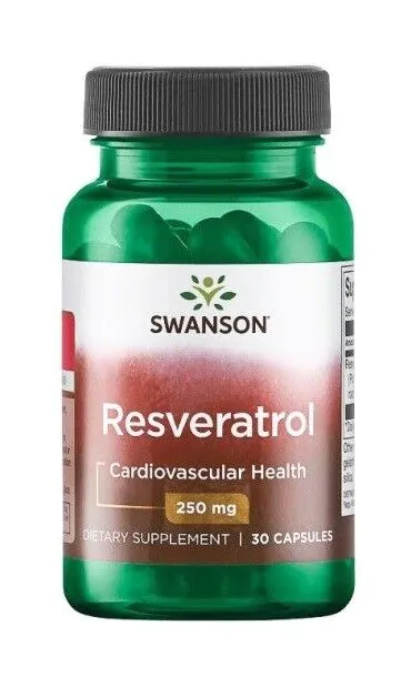 Swanson Resveratrol 250 mg kapsule za podršku cirkulatornom sistemu