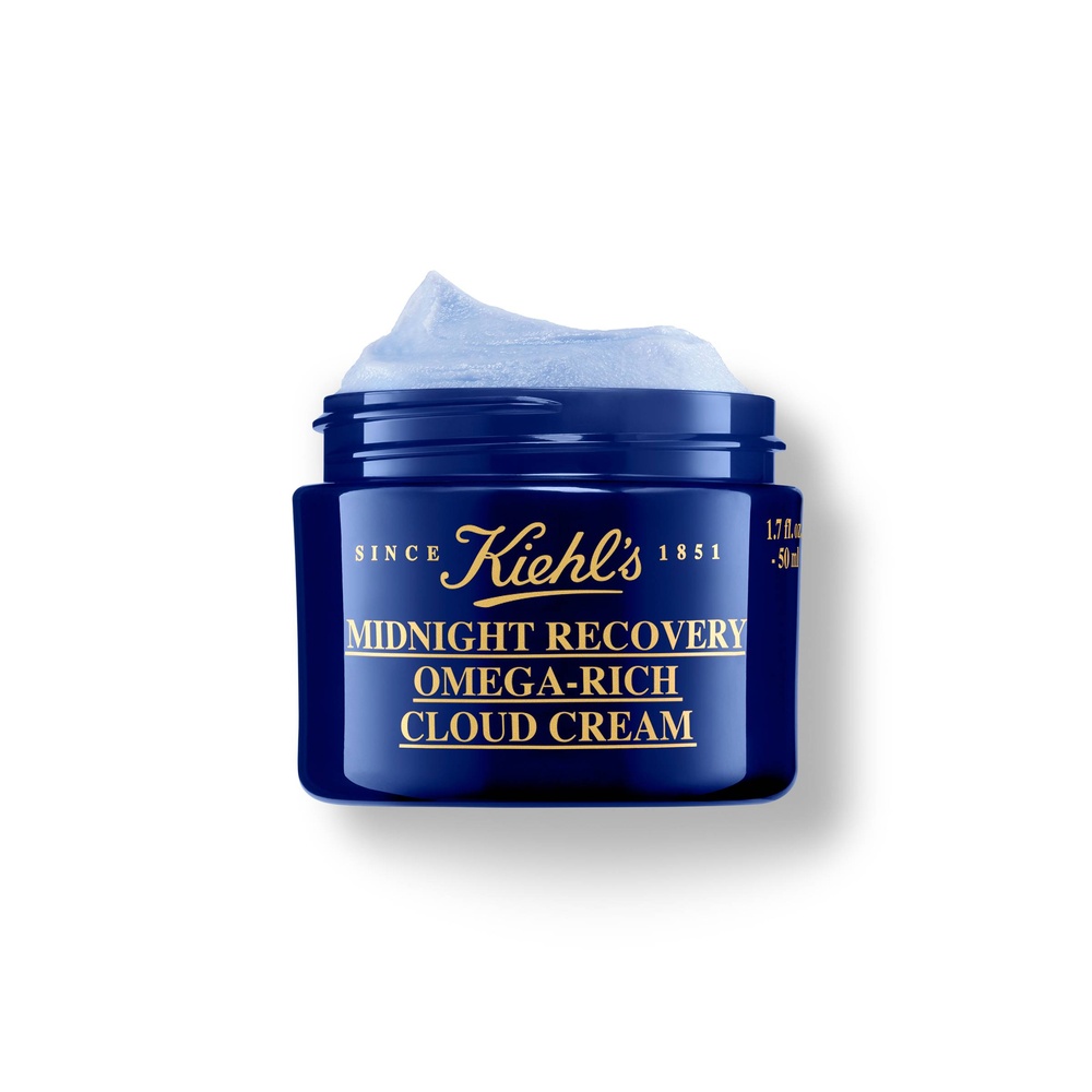 kiehl's Midnight Recovery Crème de nuit régénérante riche en omégas 3 & 6