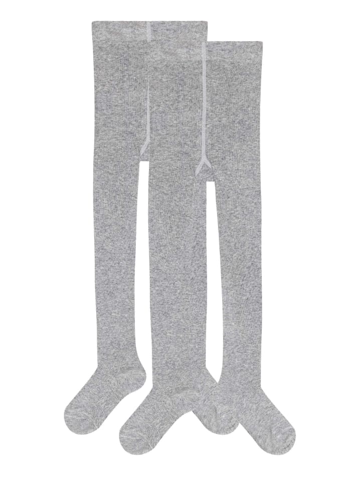 S. Oliver Strumpfhose 2er Pack essentials in Grau günstig kaufen