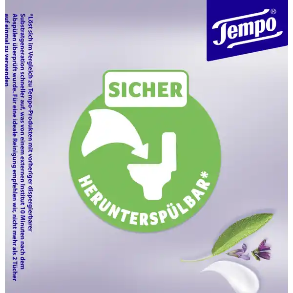 Feuchte Toilettentücher Natural Skin Balance