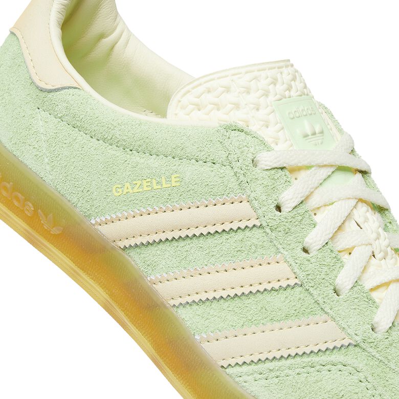 adidas Originals Wmns Gazelle Indoor semi green spark/almost yellow/cream wht