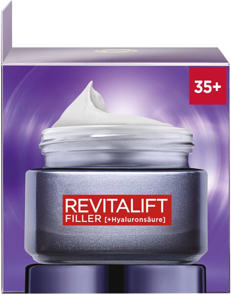 L'Oréal Paris Revitalift Filler [+Hyaluronsäure] Intensiv Aufpolsternde Anti-Age Tagescreme Gesichtscreme