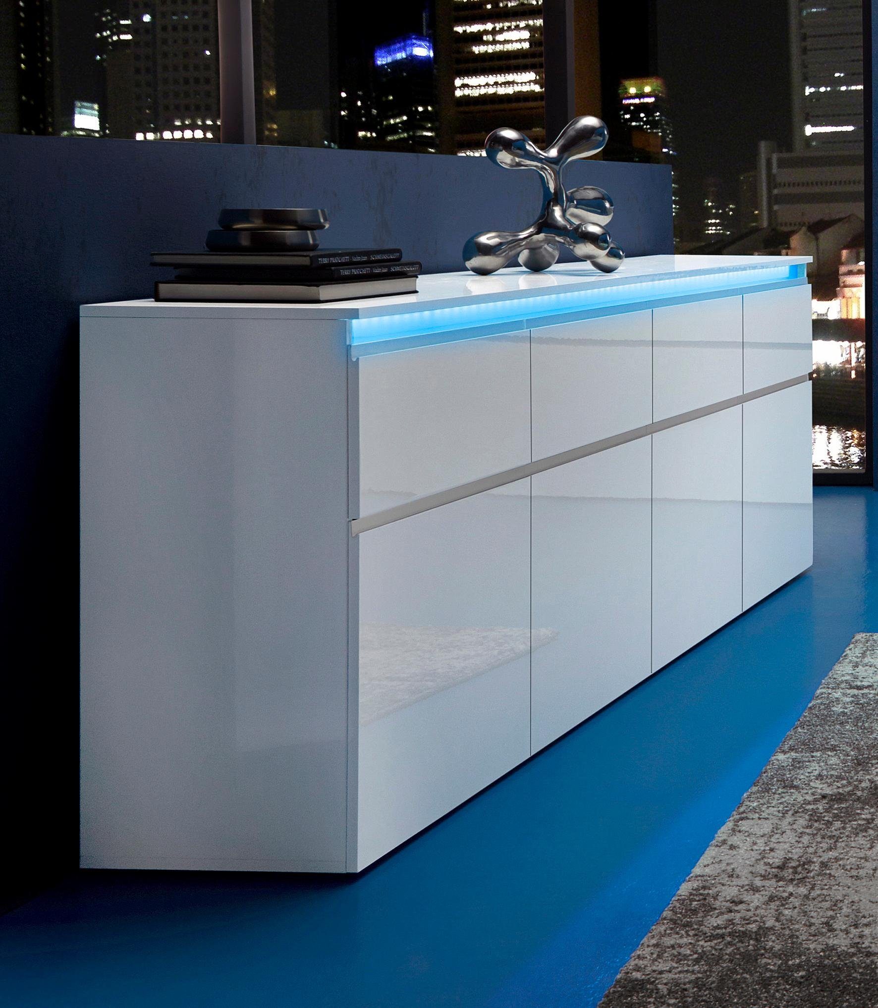 Tecnos Sideboard Magic, Breite 240 cm, ohne Beleuchtung