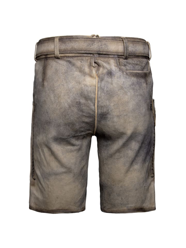 Stockerpoint Lederhose Artur in grau günstig kaufen