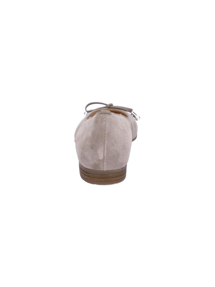 ara Ballerina in taupe Samt günstig kaufen