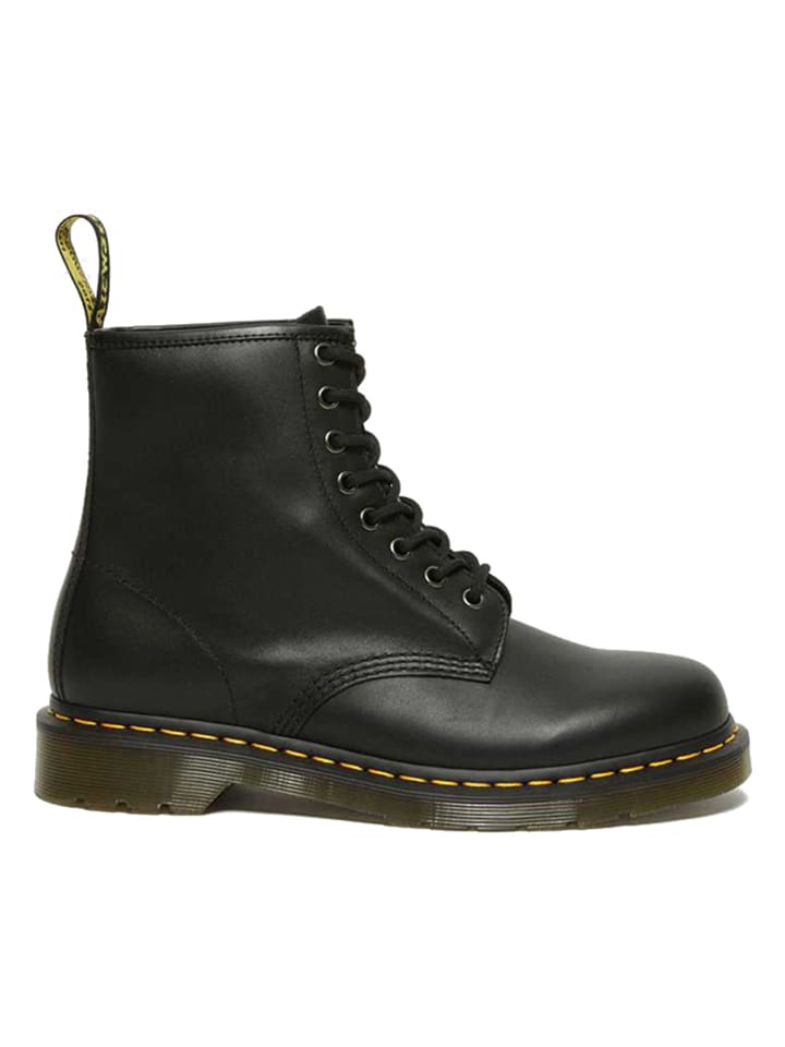 Dr. Martens Leder-Boots in Schwarz günstig kaufen