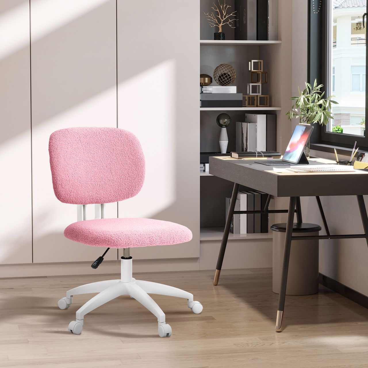 Vinsetto Bürostuhl, Ergonomischer Schreibtischstuhl, Höhenverstellbarer PC Stuhl