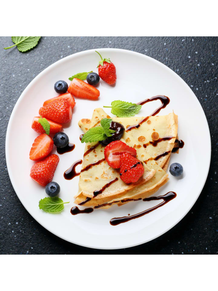 relaxdays Crêpepfanne in Schwarz günstig kaufen onesize