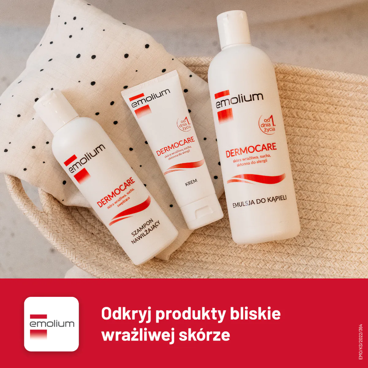 Emolium kremas sausai odai