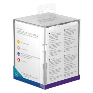 Ultimate Guard Boulder Deck Case 100+ Standardgröße Transparent