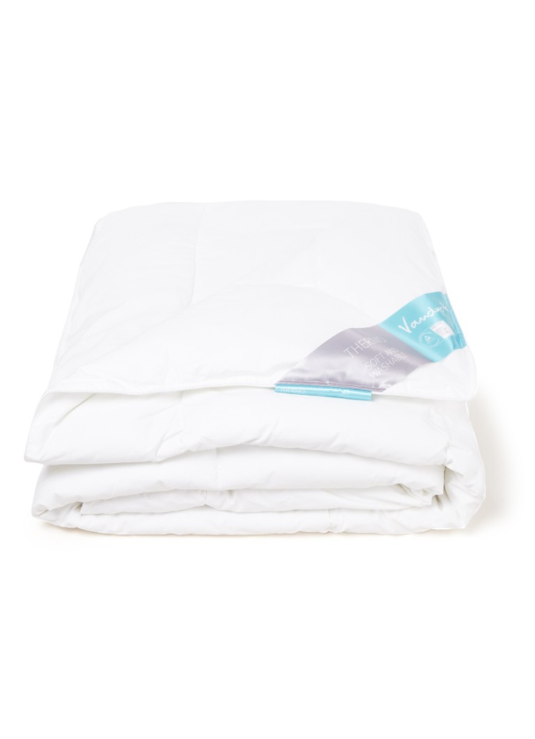 Couette Vandyck Thermo en coton peigné avec un garnissage en microfibre de polyester siliconée