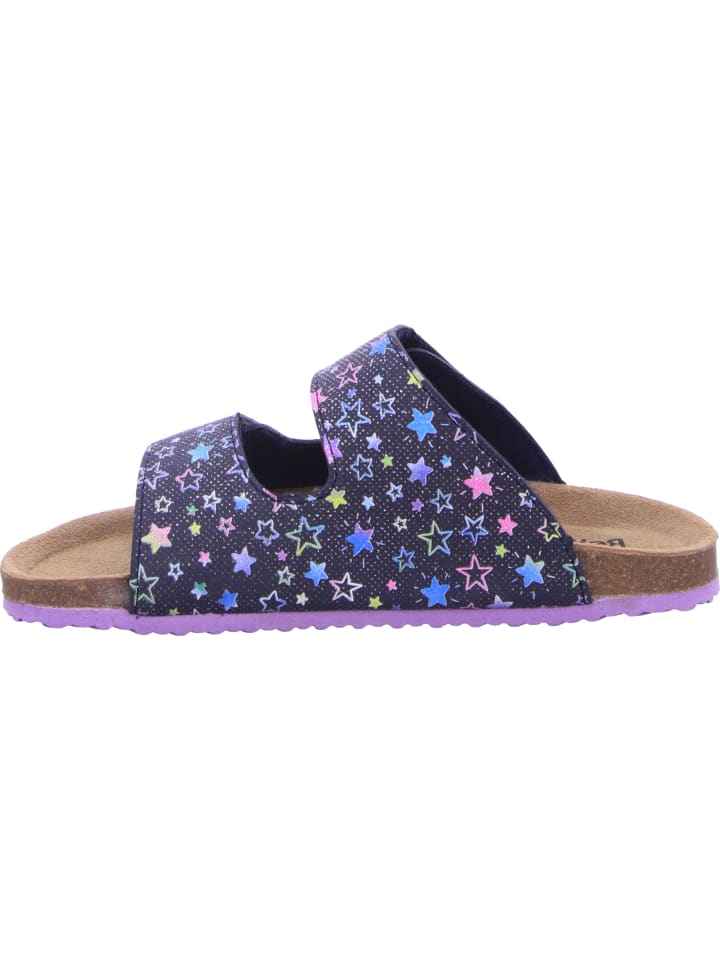 Be Mega Bio-Pantolette in blau günstig kaufen