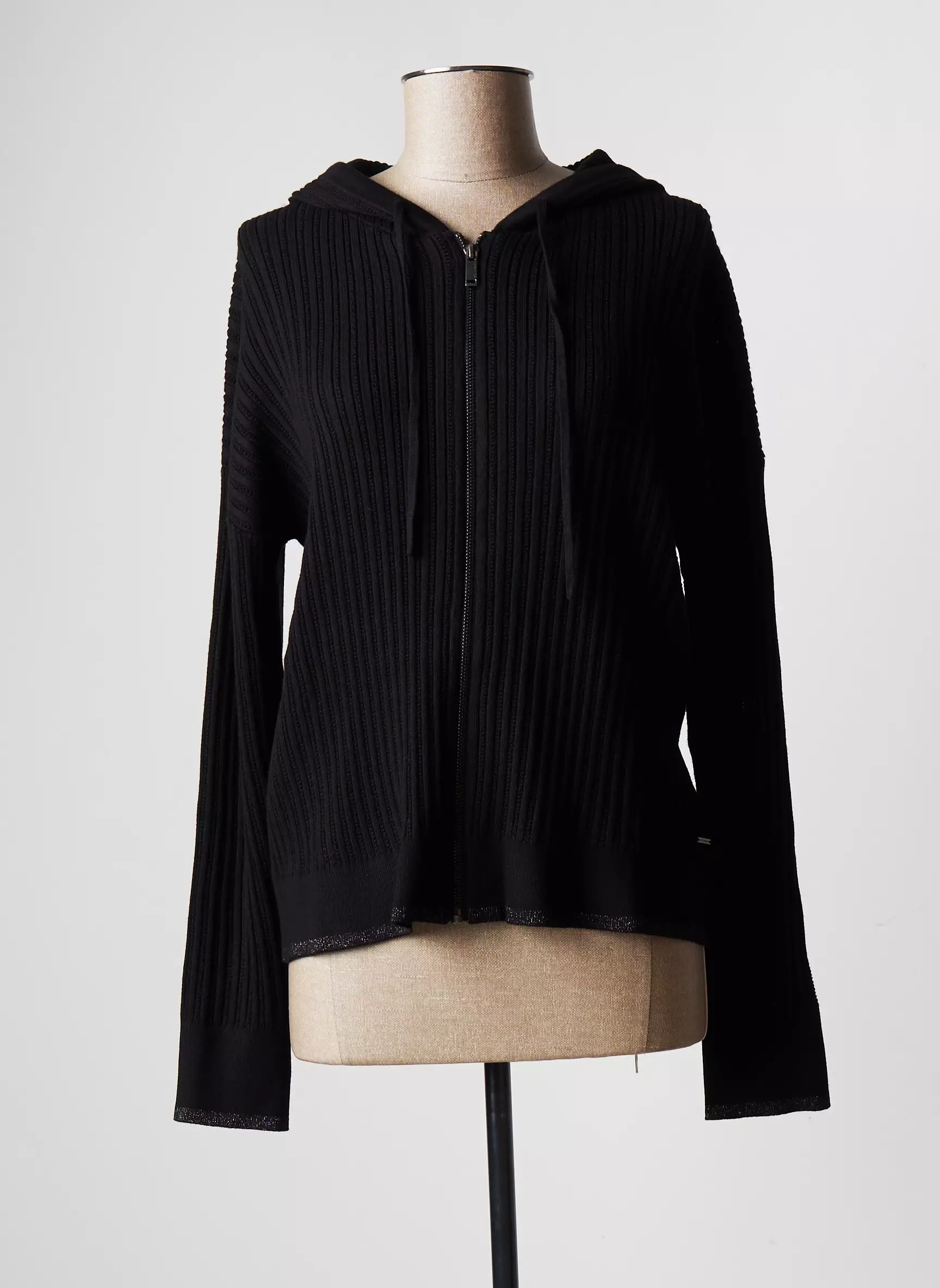 Ikks Cardigans Femme couleur noir