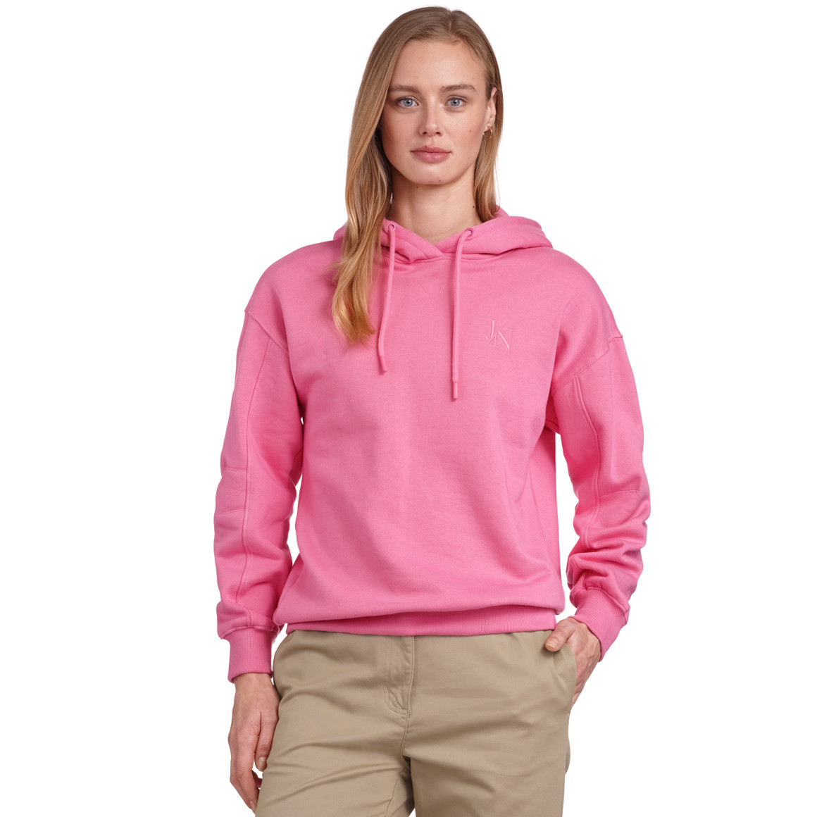 Damen Hoodie mit Stickerei