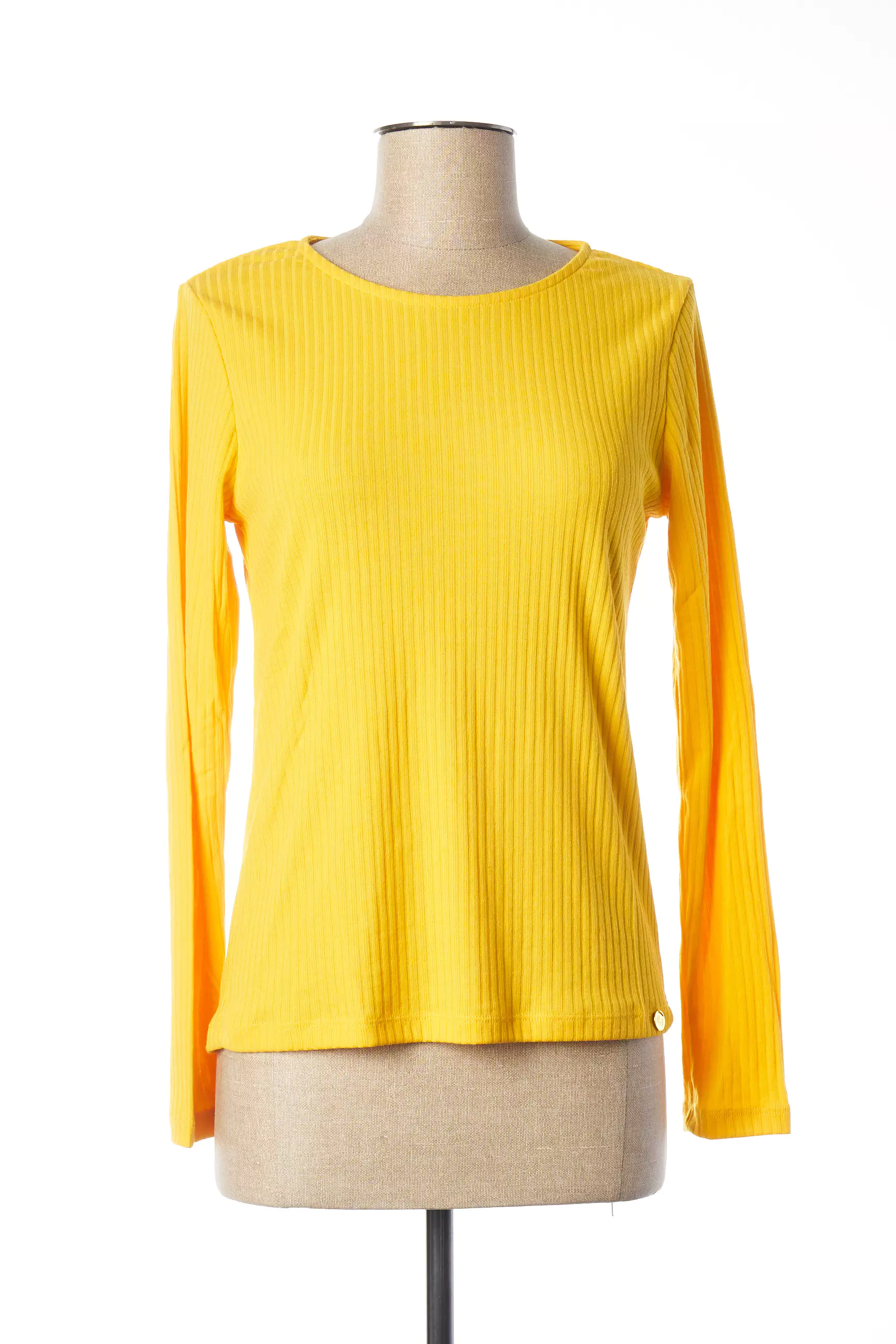 Paul Brial Tshirts Femme couleur jaune