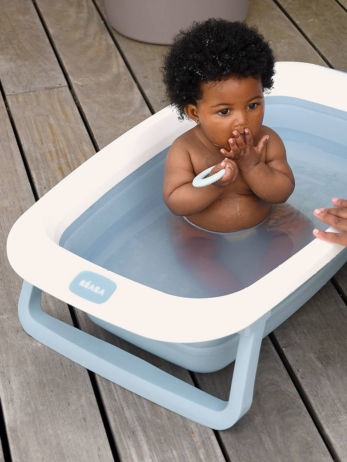 Beaba Faltbare Baby Badewanne Eazy Pop BEABA - blau