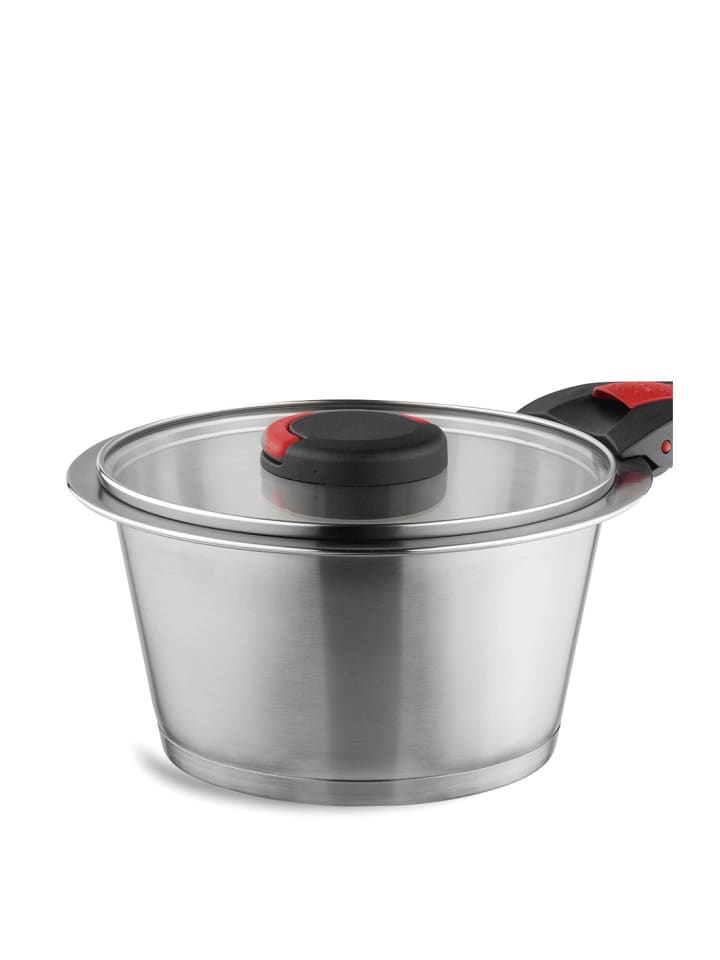Kuppels Topf QUICK CLACK PRO in silberfarben günstig kaufen onesize