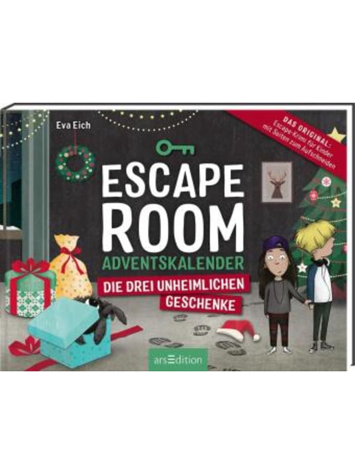 ars edition Kalender - Escape Room Adventskalender. Die drei unheimlichen Geschenke günstig kaufen onesize