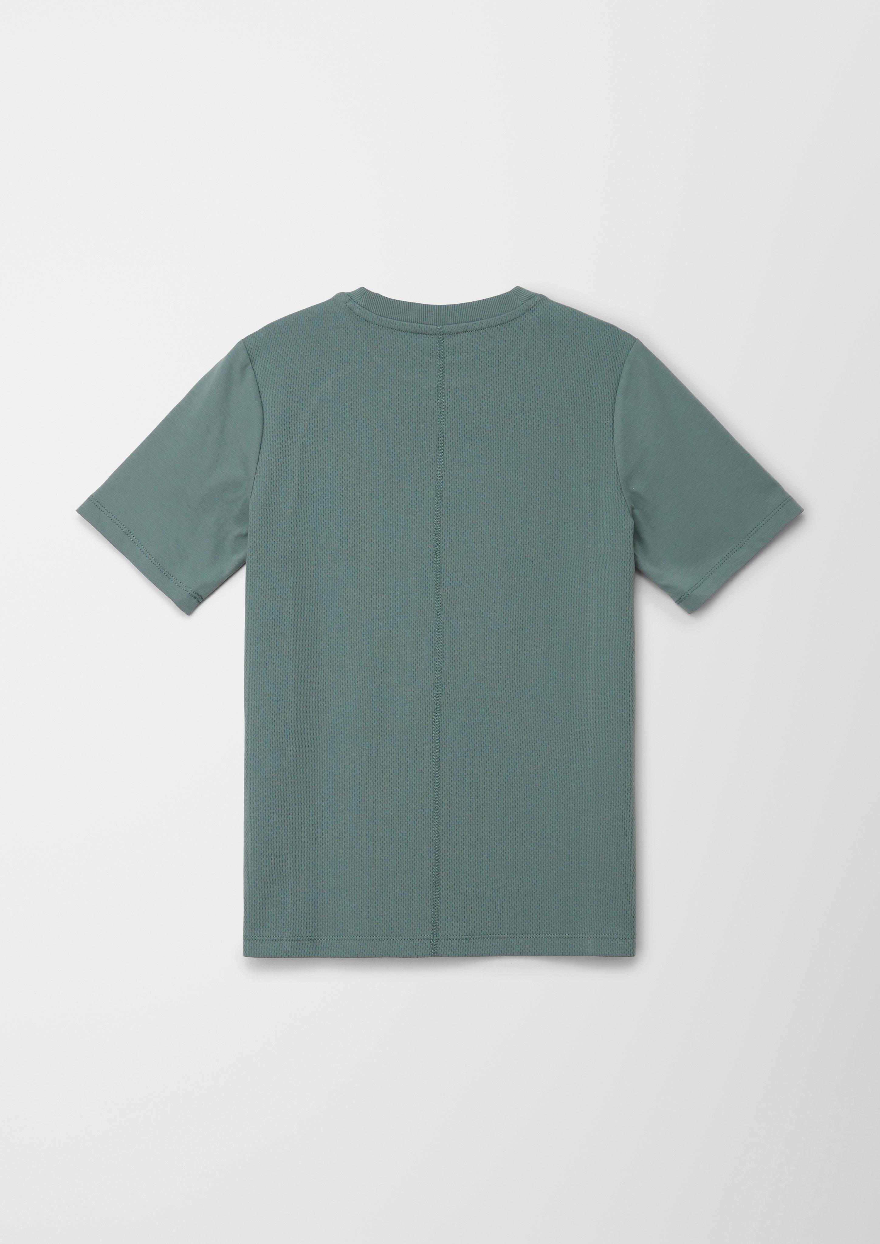 T-Shirt im Fabricmix  2128285-6714