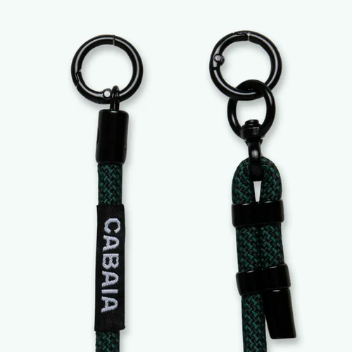Paraty black and green cord