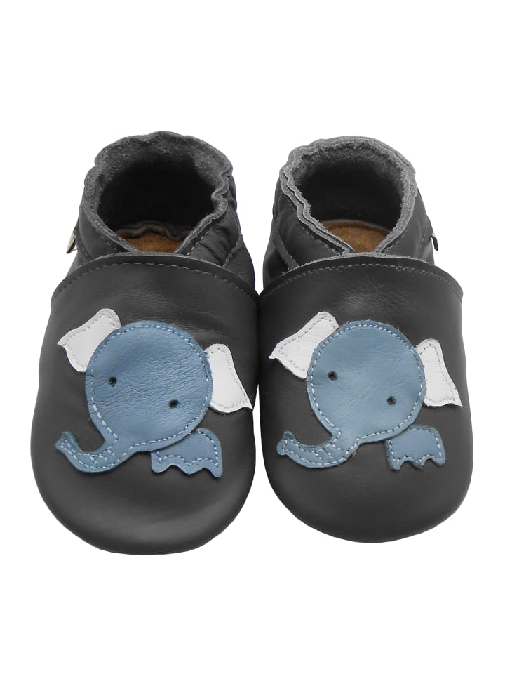 Yalion Baby Leder-Krabbelschuhe 