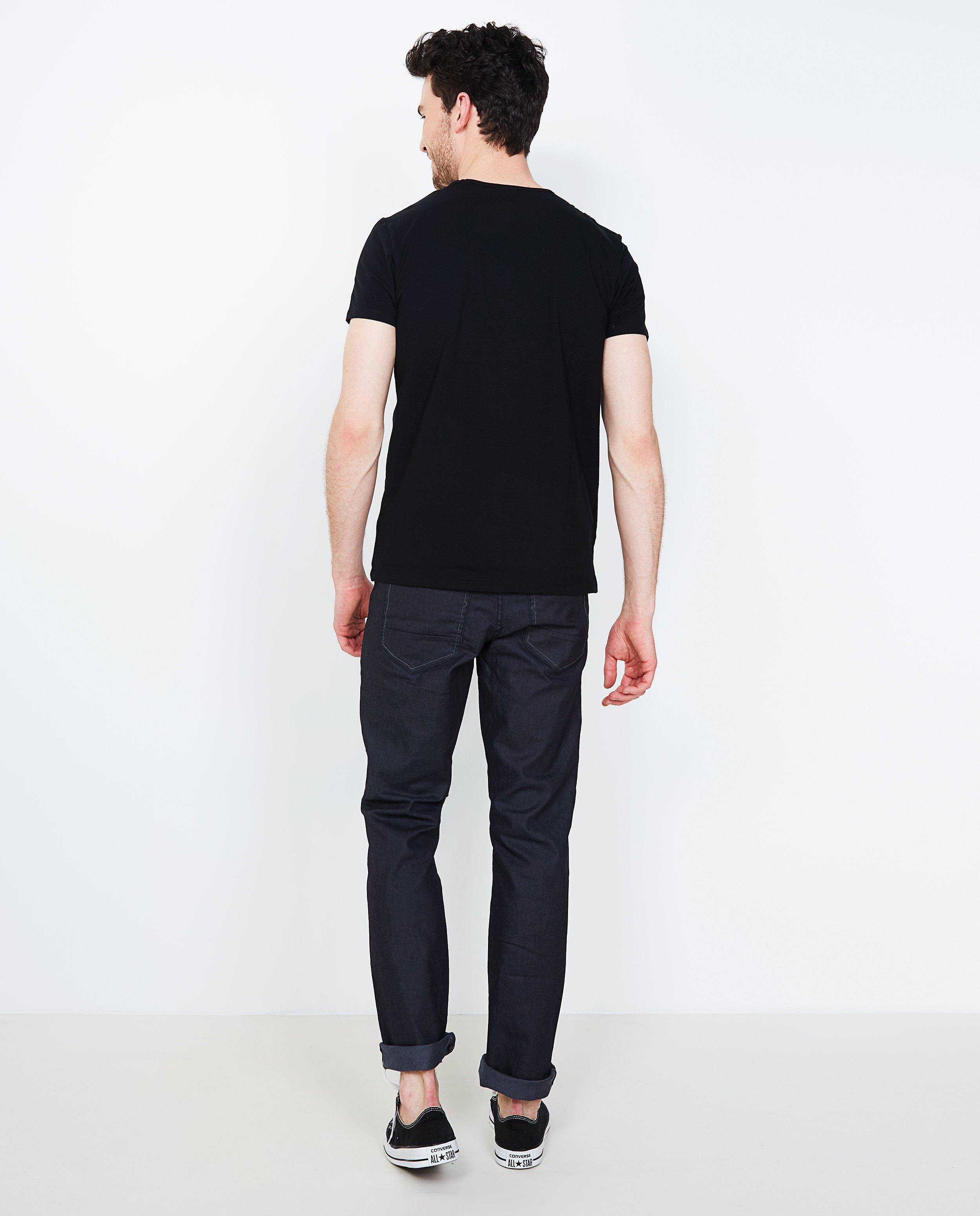 JBC Raka, åtsittande jeans Brandon svart