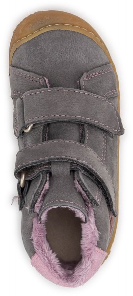 Ricosta Pepino ~ Gedo Lederstiefel Warm ~ Graphit