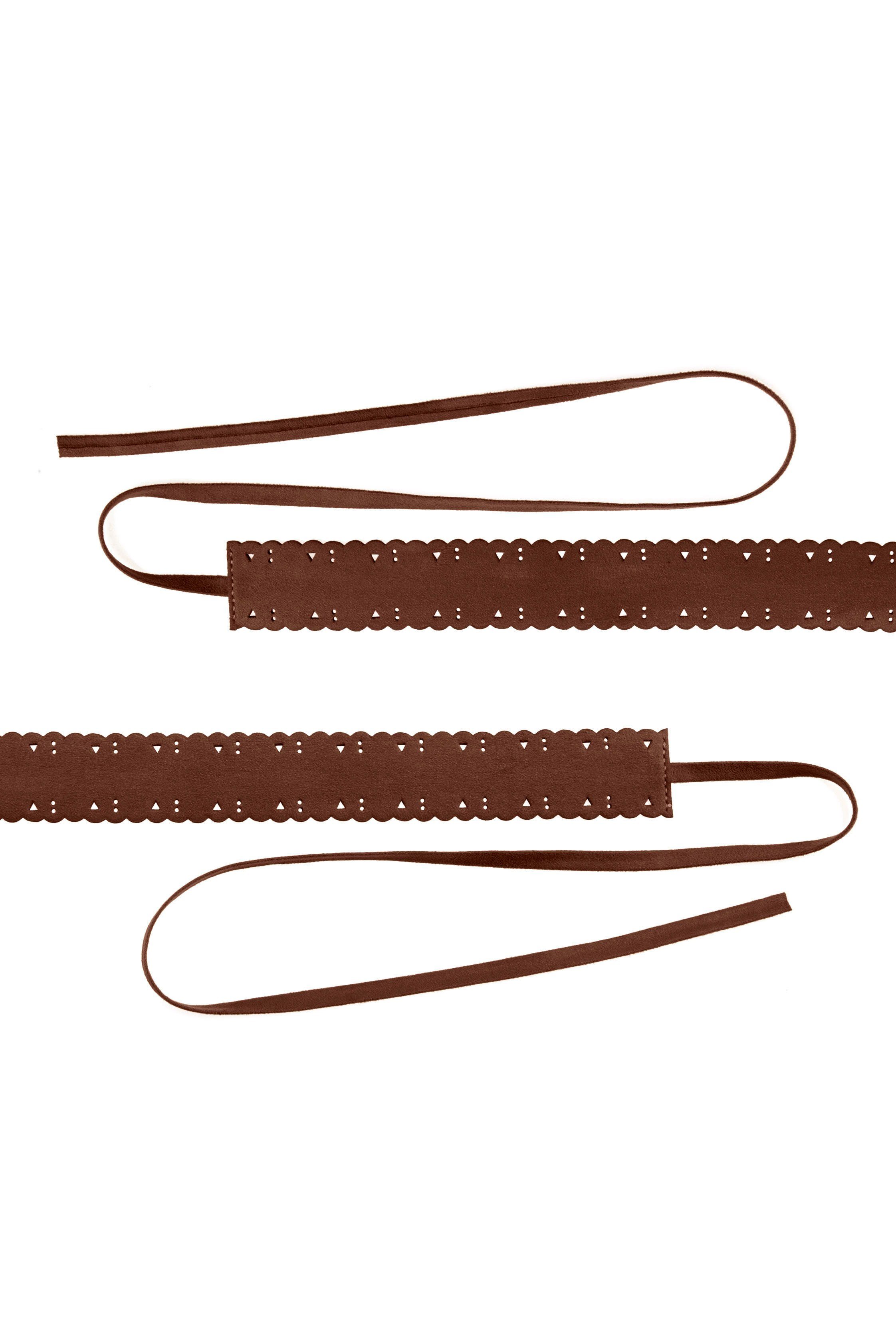 LASCANA Taillengürtel zum Binden VEGAN für Kleider & Overalls