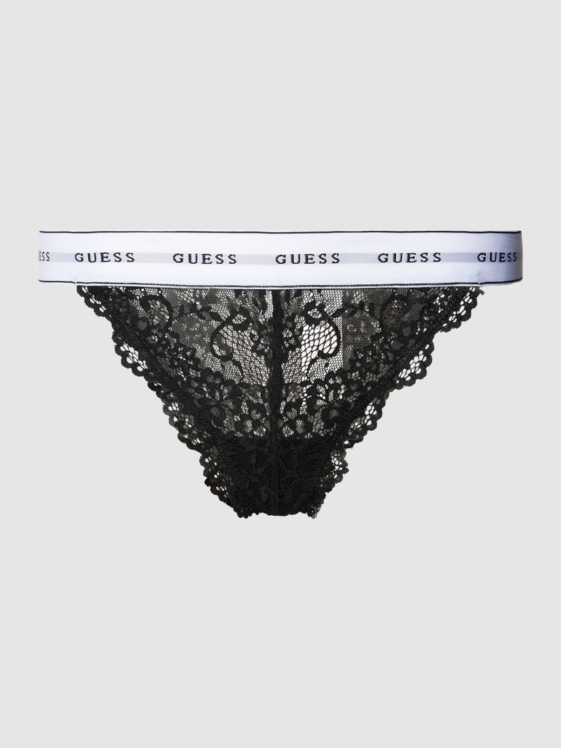 String mit Spitze Modell 'BELLE BRAZILIAN' in schwarz