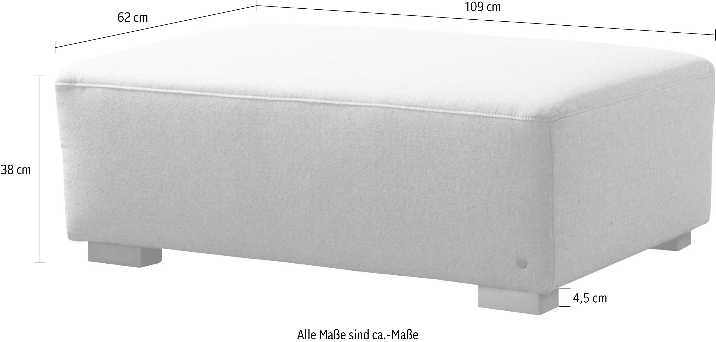 TOM TAILOR HOME Hockerbank HEAVEN CHIC, aus der COLORS COLLECTION, Breite 109 cm
