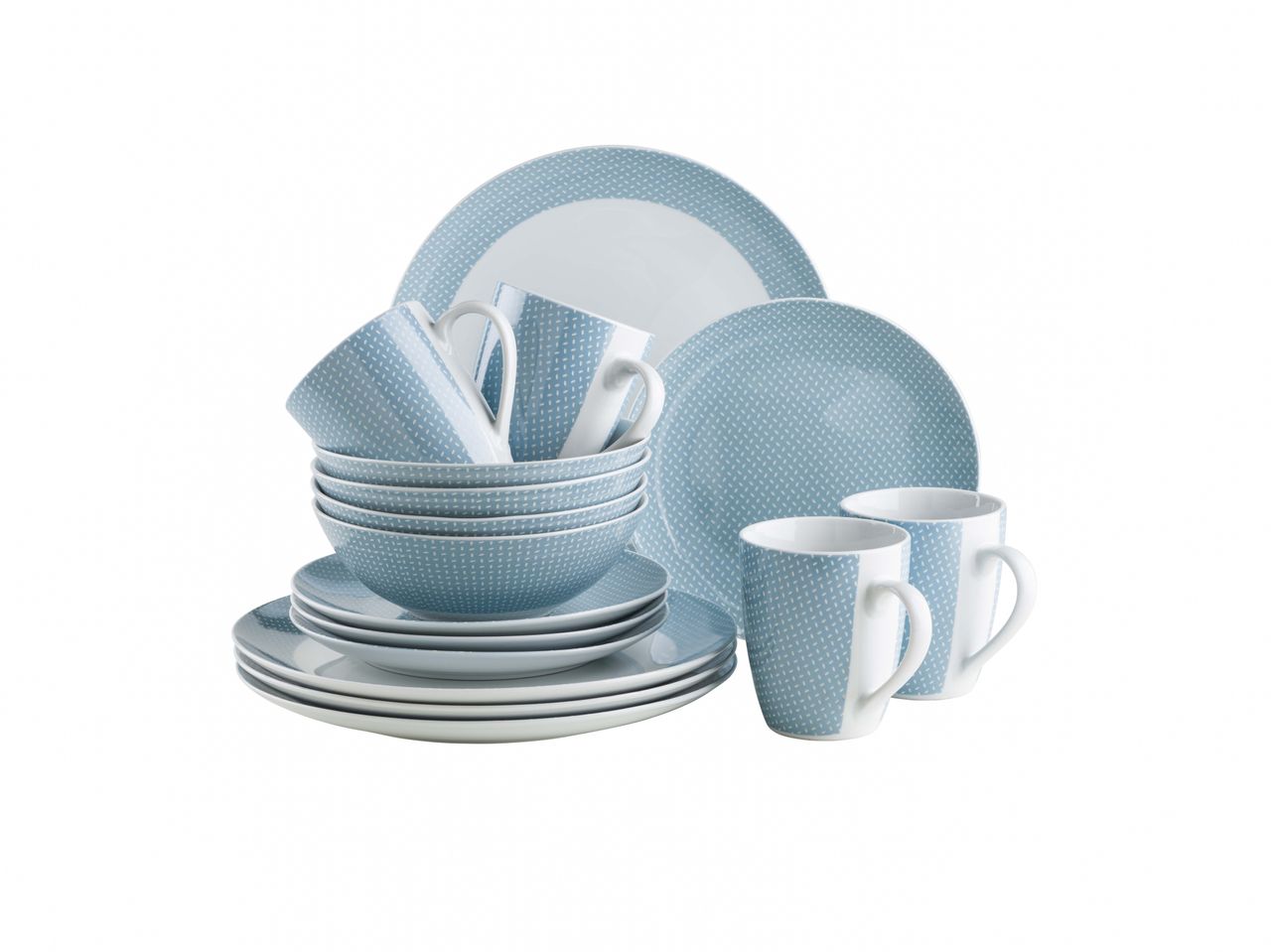 Mäser Serie Kitchen Time II, Kombiservice 16 teilig für 4 Personen
