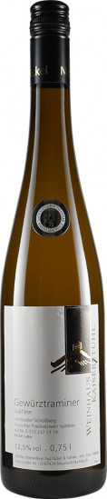 2019 Hambacher Schloßberg Gewürztraminer Spätlese lieblich - Weinkellerei Paul Nickel & Söhne