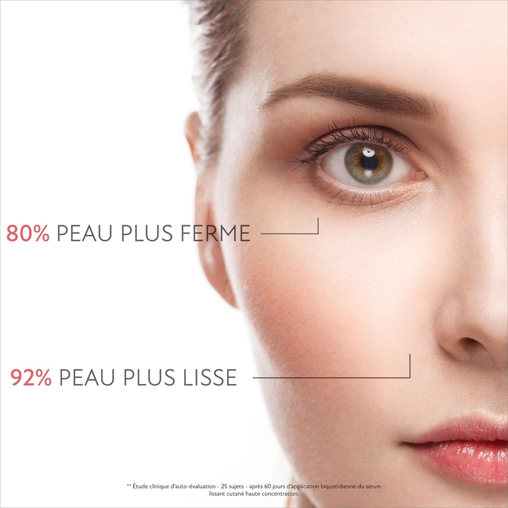 oscience Sérum lissant cutané haute concentration Soin anti-âge global au complexe actif CXOS™ breveté [Rides + Eclat + Fermeté]