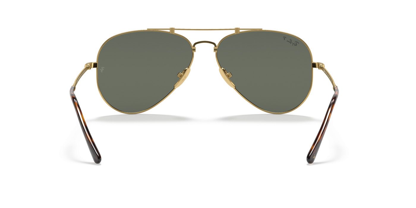 AVIATOR TITANIUM - Auriu Verde Mat